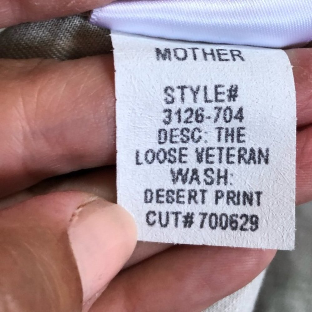 Mother Loose Veteran Oversize Shacked in Desert Print NWOT size Small - Picture 9 of 10